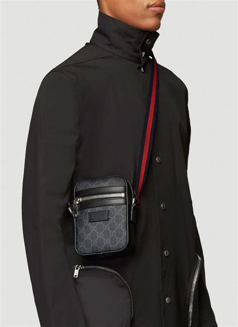 gucci men's crossbody bag designer|gucci messenger bag for men.